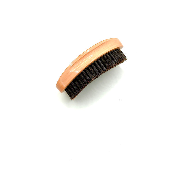 Curved wooden brush for 360 Waves